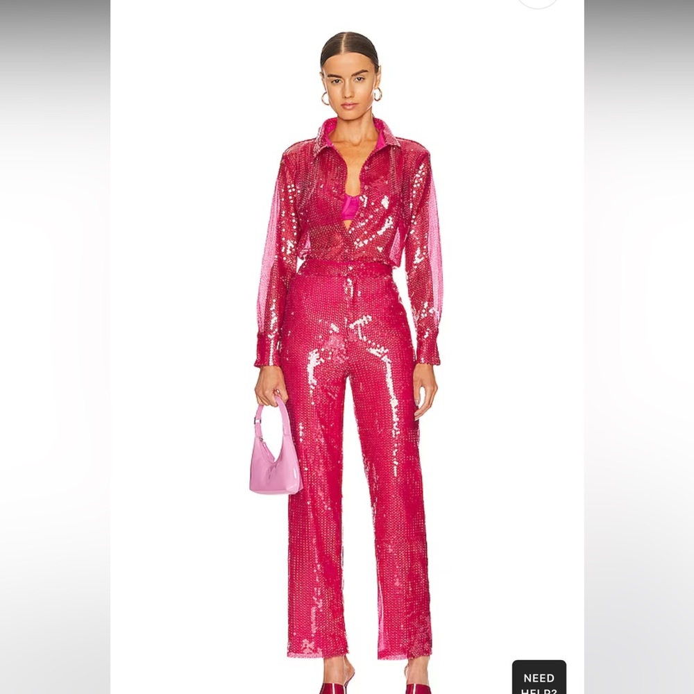 Wyatt Button Down Top AND Georgie pant in Hot Pink
MORE TO COME